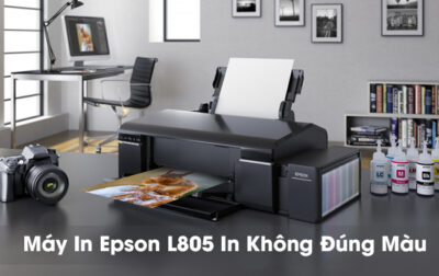 xử lý lỗi máy in Epson in không đúng màu