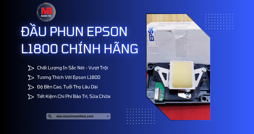 Đầu Phun Epson L1800 Chính Hãng