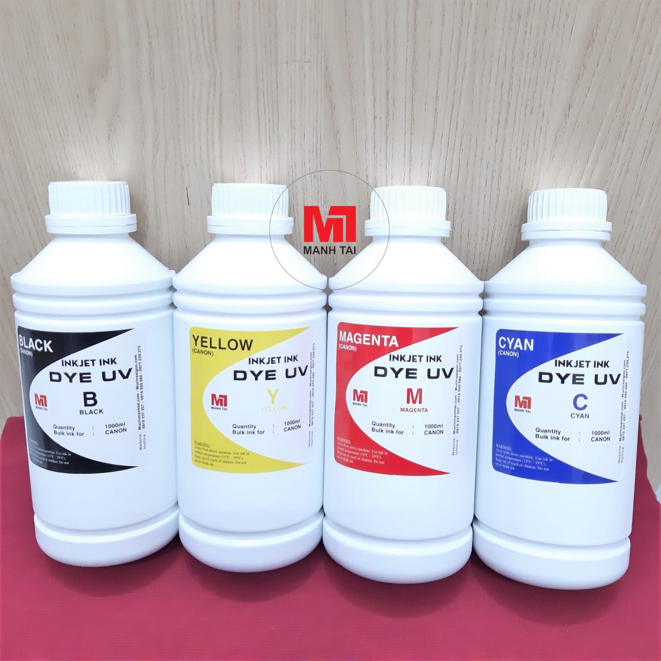 Mực Dye UV Canon iX6770 (1L) - Mực in Mạnh Tài