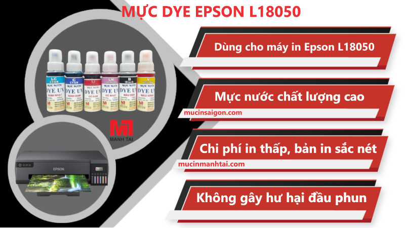Mực Dye Epson L18050