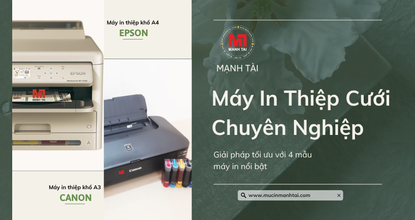 Máy In Thiệp Cưới Chuyên Nghiệp