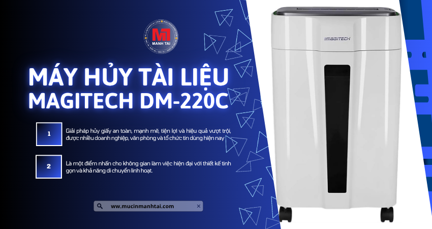 Máy Hủy Tài Liệu Magitech DM-220C