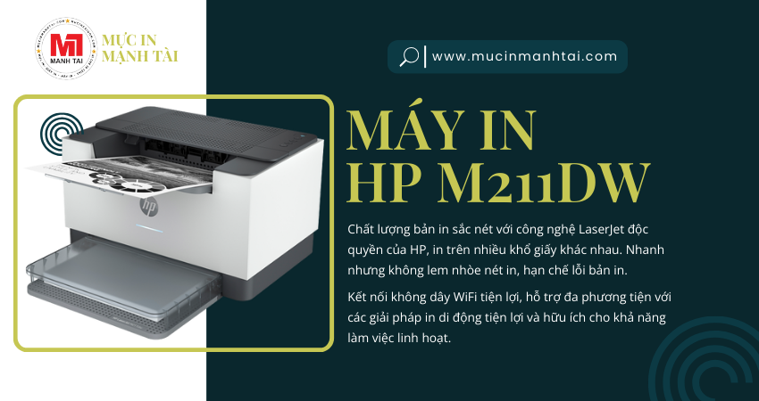 Máy In HP M211dw