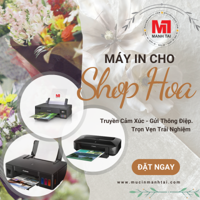 Máy In Cho Shop Hoa
