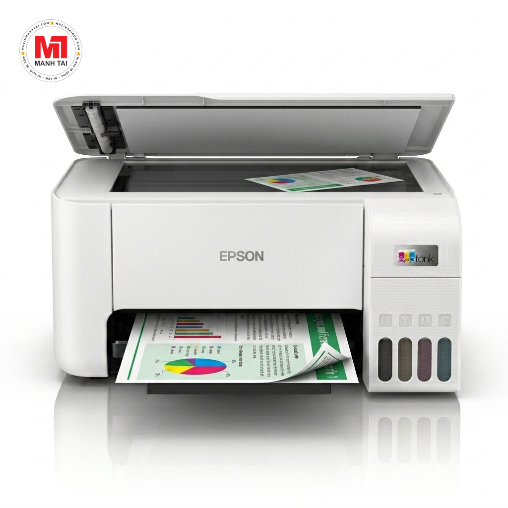 Epson L3256 đa năng hỗ trợ in scan copy phù hợp học tập và văn phòng nhỏ