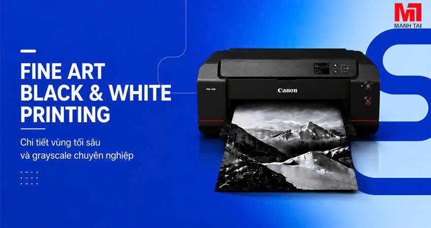 Canon imagePROGRAF PRO-510 in ảnh đen trắng fine art chất lượng gallery