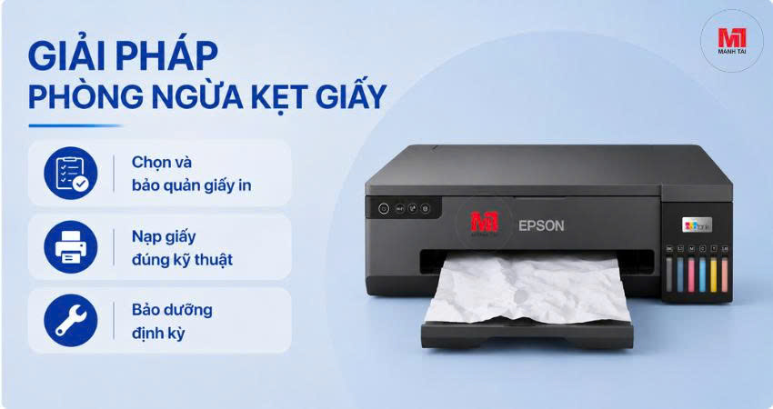 Khắc Phục Lỗi Máy In Epson L18050 Bị Kẹt Giấy