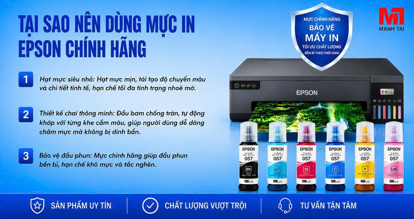 Máy in Epson L18050 dùng mực 