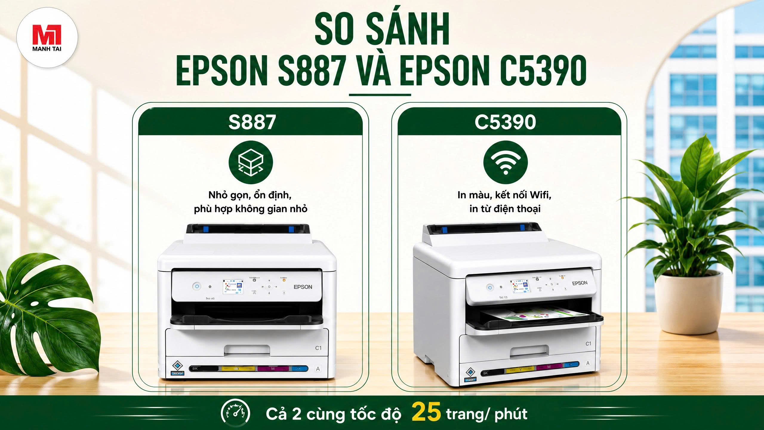 So Sánh Máy In Epson S887 Và Epson C5390