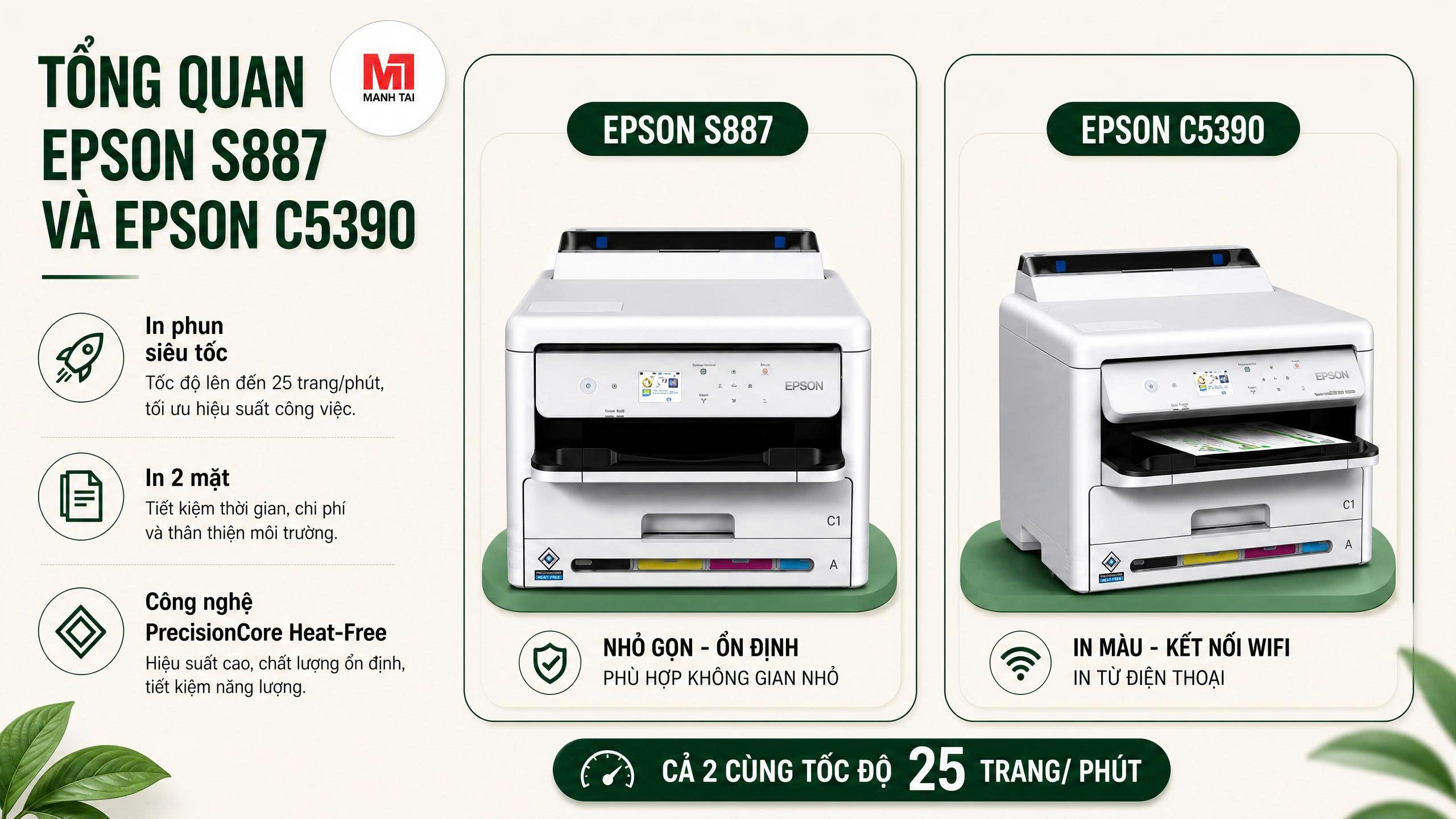 So Sánh Máy In Epson S887 Và Epson C5390
