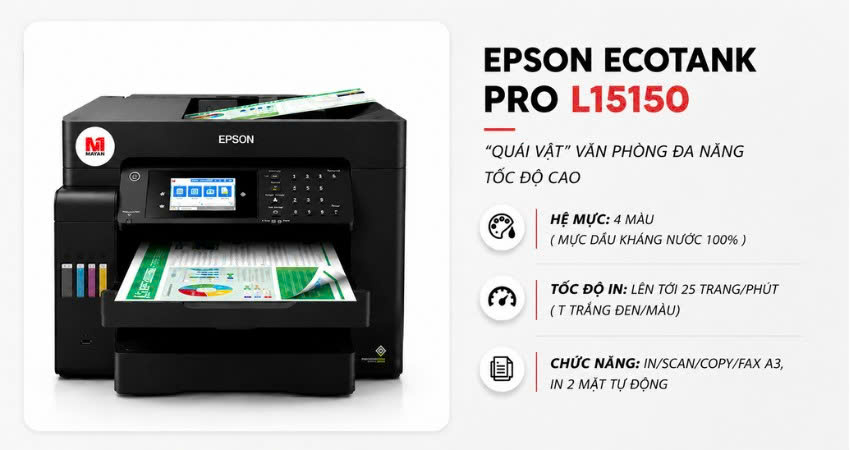 Máy in phun màu Epson A3