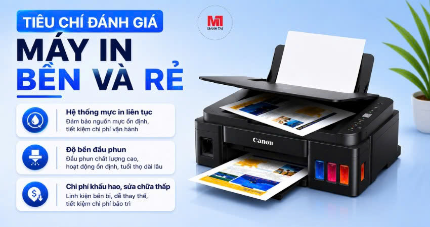 Top 4 máy in bền và rẻ
