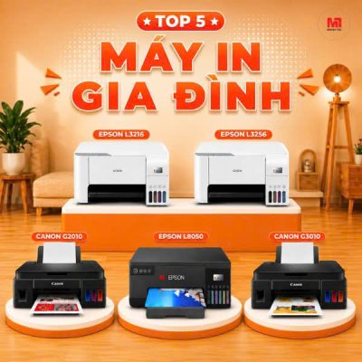Top 5 Máy In Gia Đình Đỉnh