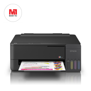 Máy in Epson L1310 phun màu A4 chính hãng đang in tài liệu màu với hệ thống mực EcoTank