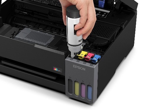 Châm mực cho máy in Epson L1350 EcoTank