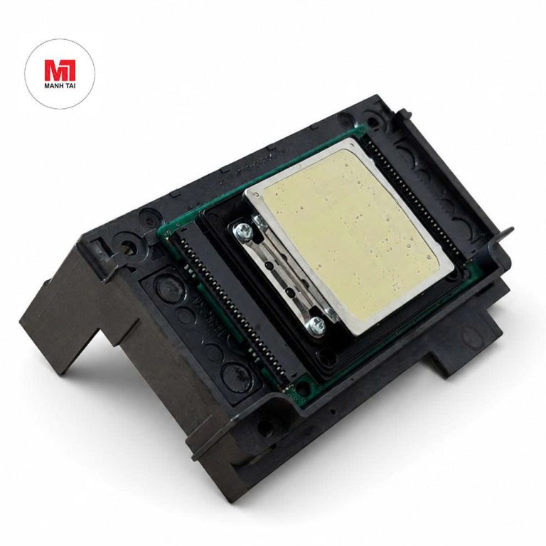 Đầu phun Epson L8180 nhìn từ góc nghiêng