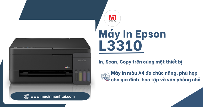 Máy in Epson L3310 In Scan Copy khổ A4