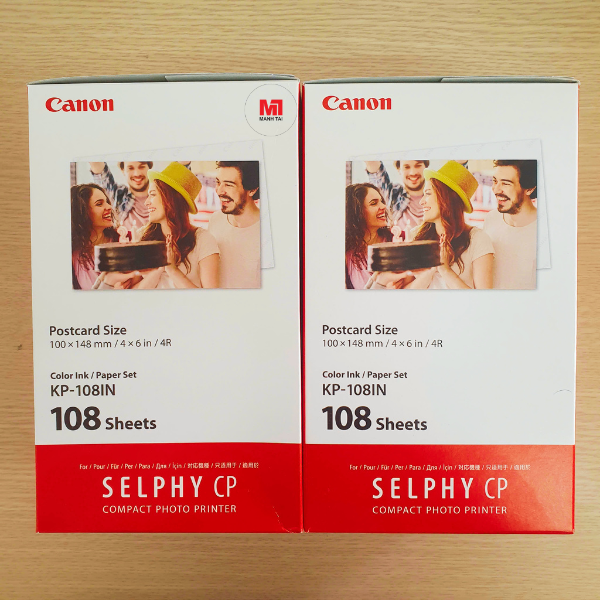 Giấy in Canon KP108 – bộ vật tư in ảnh cho Canon CP1500