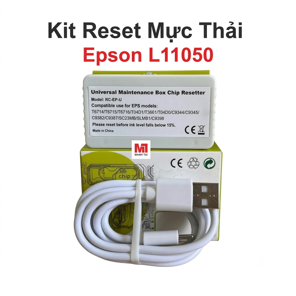 Kit Reset Chip Mực Thải Epson L11050