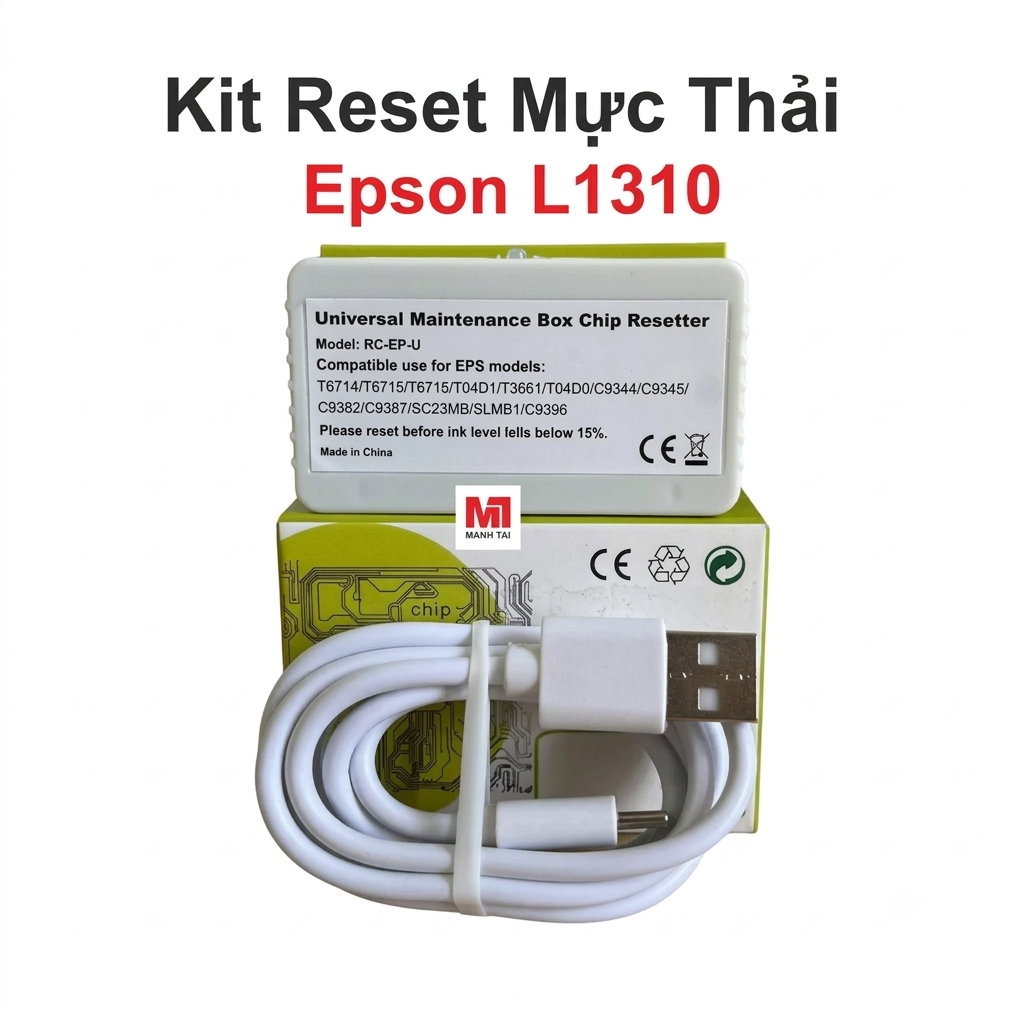 Kit Reset Chip Mực Thải Epson L1310